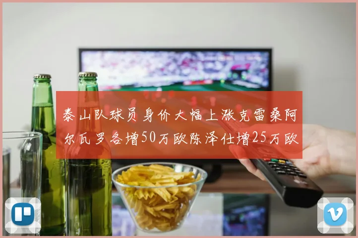 泰山队球员身价大幅上涨克雷桑阿尔瓦罗各增50万欧陈泽仕增25万欧